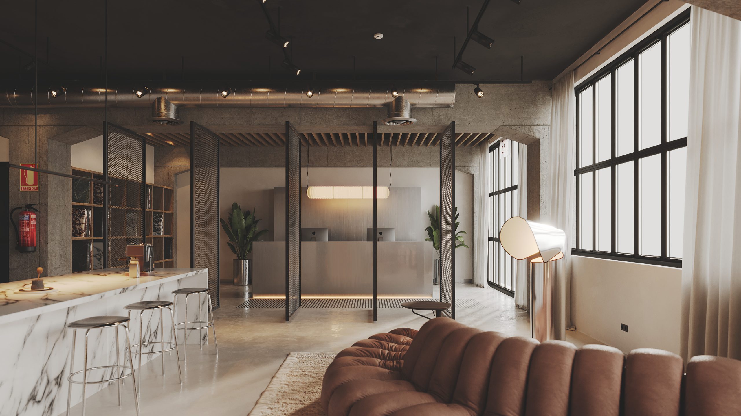 2_R SHOWROOM LOBB STUDIO ARCHITECTS BARCELONA